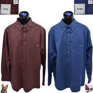 ROWM 3XB Lot of 2 Long Sleeve Solid Sport Shirt